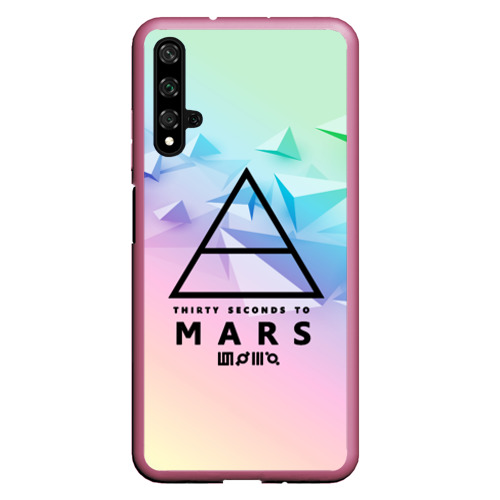 Чехол для Honor 20 30 Seconds to Mars, цвет малиновый