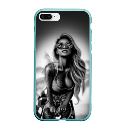 Чехол для iPhone 7Plus/8 Plus матовый Trap girl