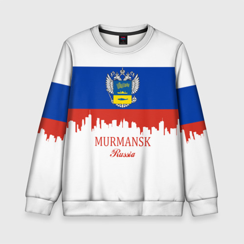 Детский свитшот 3D Murmansk Мурманск