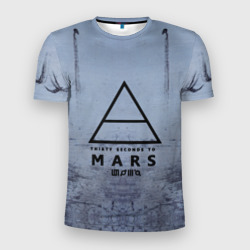 Мужская футболка 3D Slim 30 Seconds to Mars