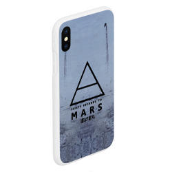 Чехол для iPhone XS Max матовый 30 Seconds to Mars - фото 2