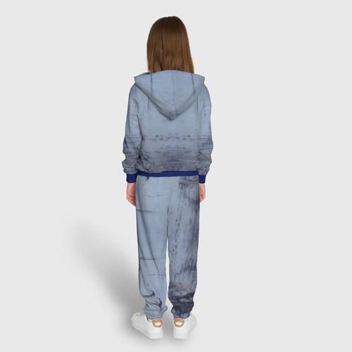 Детский костюм с толстовкой 3D 30 Seconds to Mars, цвет синий - фото 6