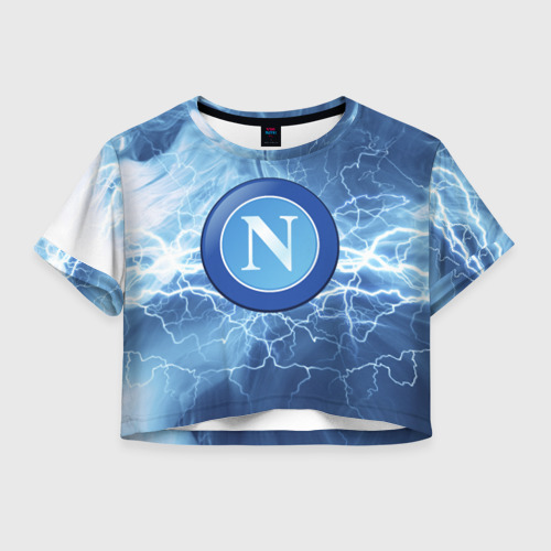 Женская футболка Crop-top 3D Napoli