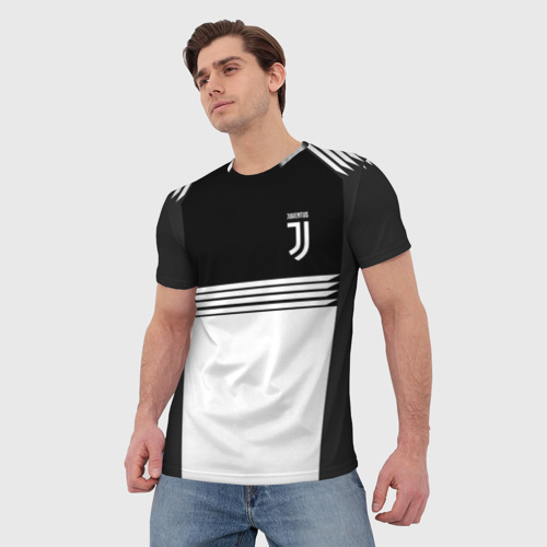 Мужская футболка 3D JUVENTUS SPORT   - фото 3