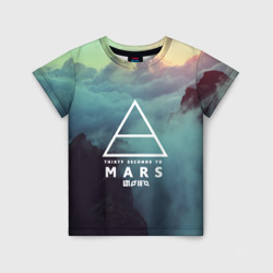 Детская футболка 3D 30 Seconds to Mars