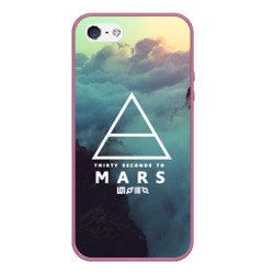 Чехол для iPhone 5/5S матовый 30 Seconds to Mars