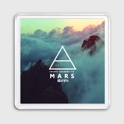 Магнит 55*55 30 Seconds to Mars