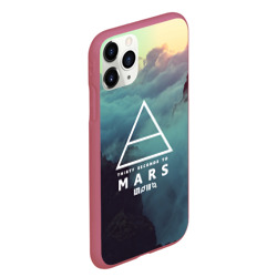 Чехол для iPhone 11 Pro Max матовый 30 Seconds to Mars - фото 2