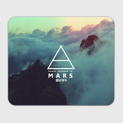 Прямоугольный коврик для мышки 30 Seconds to Mars
