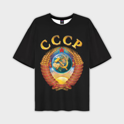 Мужская футболка oversize 3D Советский Союз