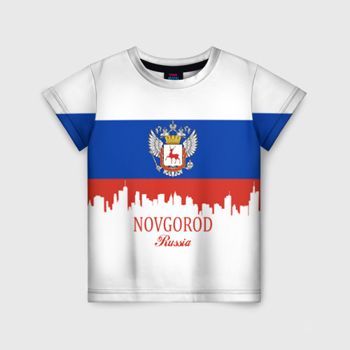 Детская футболка 3D Нижний Новгород