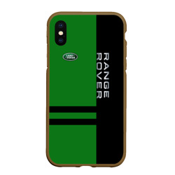 Чехол для iPhone XS Max матовый Range Rover