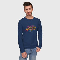 Мужской лонгслив хлопок Can be Heroes - фото 2