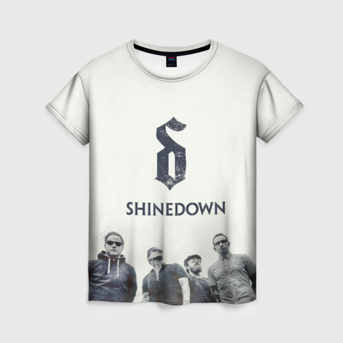 Женская футболка 3D Shinedown band, цвет 3D печать