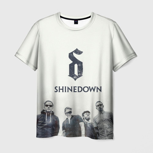 Мужская футболка 3D Shinedown band, цвет 3D печать