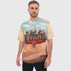 Мужская футболка oversize 3D Divinity - фото 2