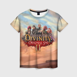 Женская футболка 3D Divinity