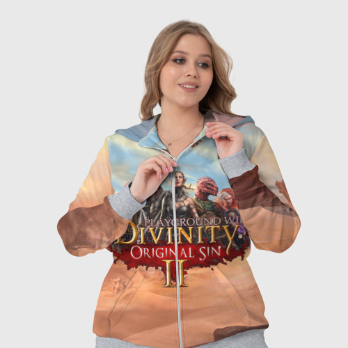 Женский костюм 3D Divinity, цвет меланж - фото 7