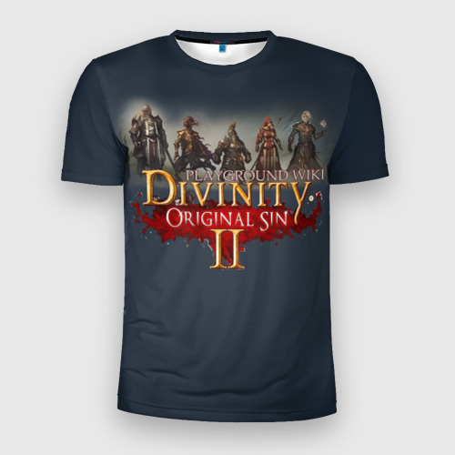 Мужская футболка 3D Slim Divinity, Original Sin, Божество, Дивинити