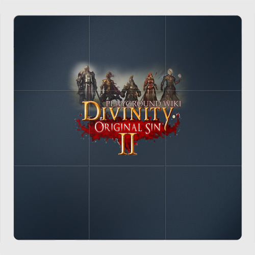 Магнитный плакат 3Х3 Divinity, Original Sin, Божество, Дивинити