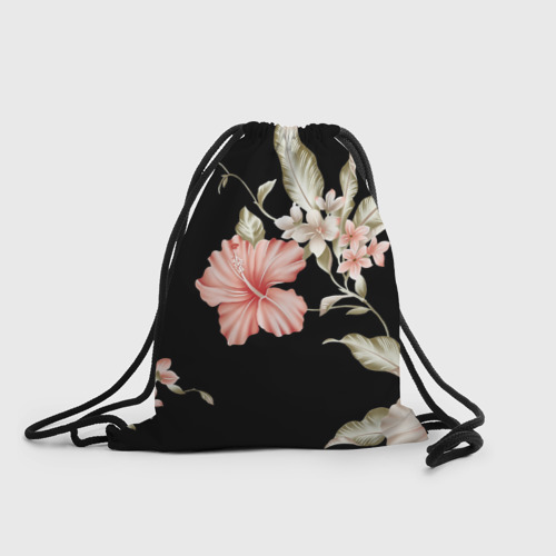 Рюкзак-мешок 3D цветок абстракция
