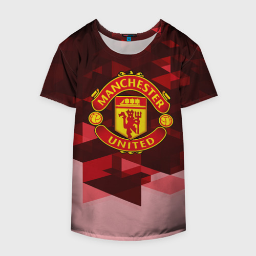 Накидка на куртку 3D Manchester United Abstract , цвет 3D печать - фото 4