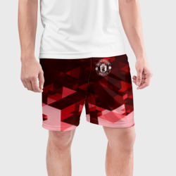 Мужские шорты спортивные Манчестер Юнайтед - фото 2