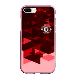 Чехол для iPhone 7Plus/8 Plus матовый Манчестер Юнайтед