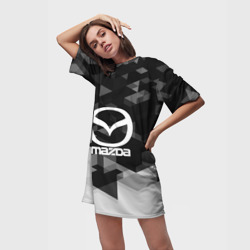 Платье-футболка 3D Mazda sport geometry - фото 2