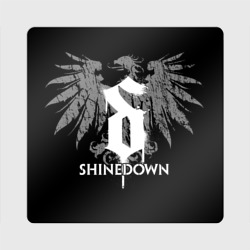 Магнит виниловый Квадрат Shinedown