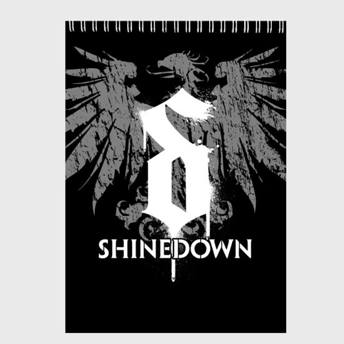 Скетчбук Shinedown, цвет белый