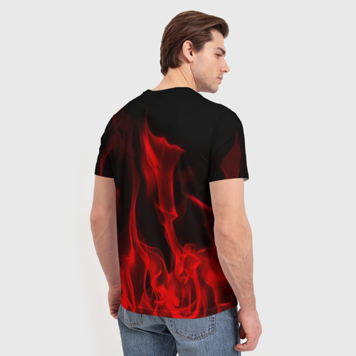 Мужская футболка 3D с принтом The Offspring, вид сзади #2