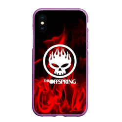 Чехол для iPhone XS Max матовый The Offspring