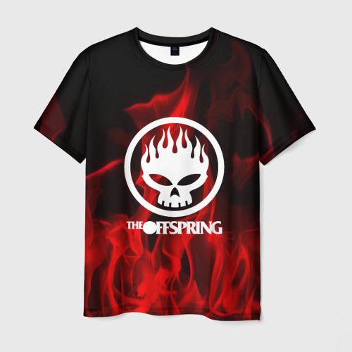 Мужская футболка 3D с принтом The Offspring, вид спереди #2
