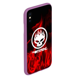 Чехол для iPhone XS Max матовый The Offspring - фото 2