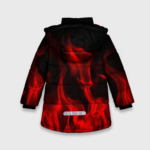 Зимняя куртка для девочек 3D The Offspring, цвет черный - фото 2