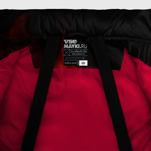 Женская зимняя куртка Oversize The Offspring, цвет красный - фото 7