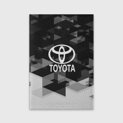 Обложка для паспорта матовая кожа Toyota sport geometry