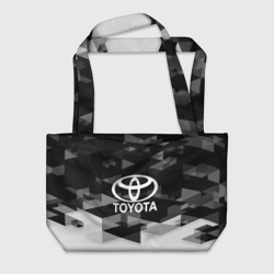 Пляжная сумка 3D Toyota sport geometry