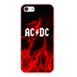 Чехол для iPhone 5/5S матовый AC DC