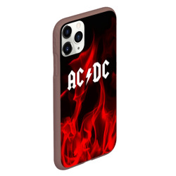 Чехол для iPhone 11 Pro матовый AC DC - фото 2