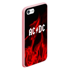 Чехол для iPhone 5/5S матовый AC DC - фото 2