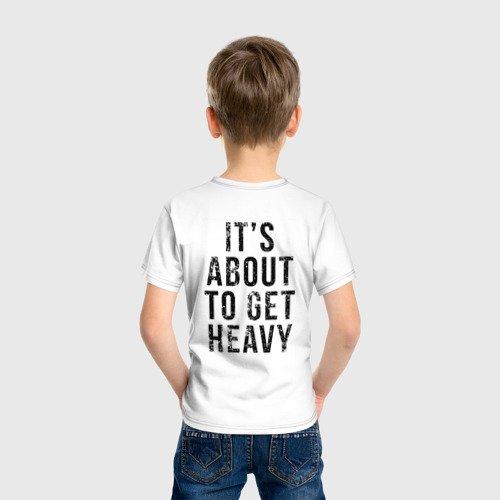 Детская футболка хлопок Attention!!!, цвет белый - фото 4