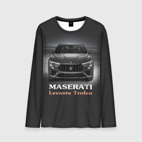 Мужской лонгслив 3D Maserati Levante Trofeo, цвет 3D печать