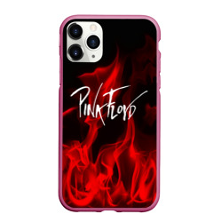 Чехол для iPhone 11 Pro Max матовый Pink Floyd