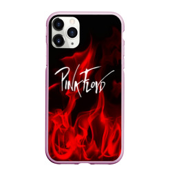 Чехол для iPhone 11 Pro Max матовый Pink Floyd