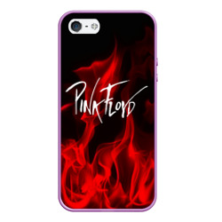 Чехол для iPhone 5/5S матовый Pink Floyd