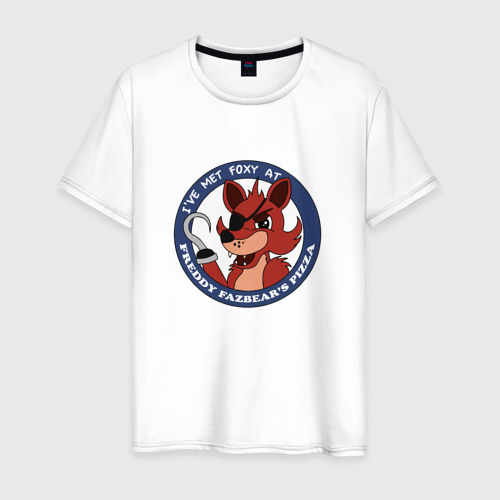 Мужская футболка хлопок foxy, цвет белый