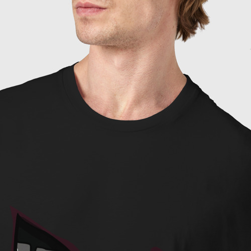 Мужская футболка хлопок Five Nights At Freddy, цвет черный - фото 6