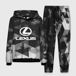 Lexus sport geometry – Мужской костюм с толстовкой 3D с принтом купить со скидкой в -20%